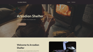 Thumbnail of arcadianshelter.com