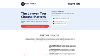 Thumbnail of bretgriffinpersonalinjury.com