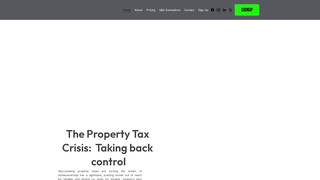 Thumbnail of trimpropertytaxes.com