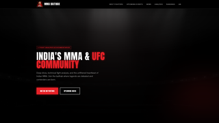 Screenshot of mmabaithak.com