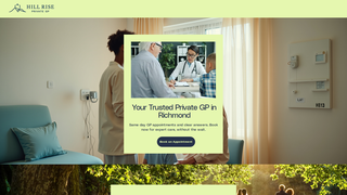 Screenshot of hillriseprivategp.com