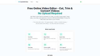 Thumbnail of quickeditvideo.com