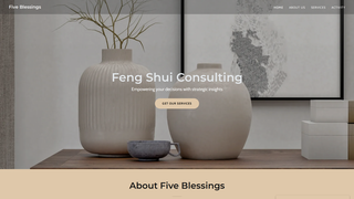 Thumbnail of five-blessings.com