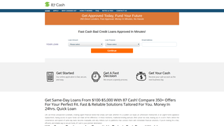 Thumbnail of 87cashloans.com