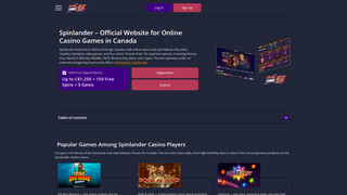 Thumbnail of spinlander-online.com