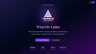Thumbnail of triarch-labs.com
