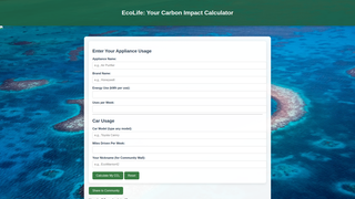 Thumbnail of myecotrack.com
