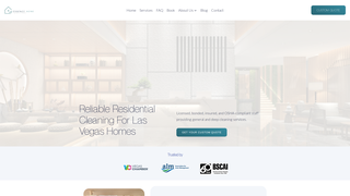 Screenshot of essencecleanliving.com