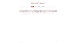 Thumbnail of sustainable-thoughts.com