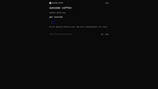 Thumbnail of awesome-coffee.com
