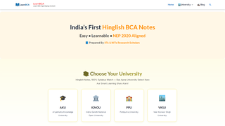 Thumbnail of learnbca.com