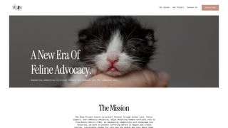 Screenshot of themeowproject.net
