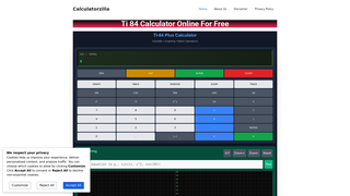Thumbnail of calculatorzilla.com