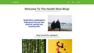 Thumbnail of healthwise1.com