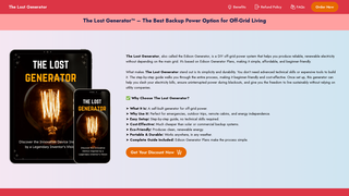 Thumbnail of thelostgeneratorofficial.com