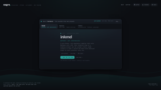 Screenshot of eagre.dev