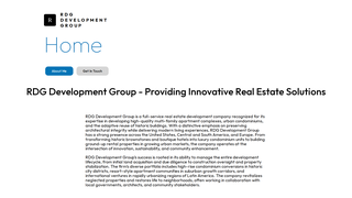 Thumbnail of rdgdevelopmentgroup.com