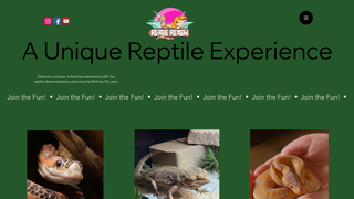 Screenshot of reptilereach.com
