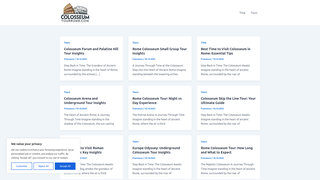 Thumbnail of colosseumtourrome.com