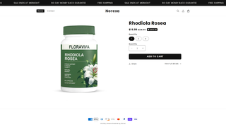 Thumbnail of shopnorexa.com