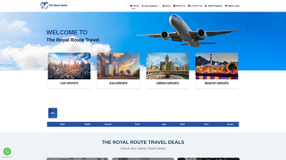Thumbnail of theroyalroutetravel.com