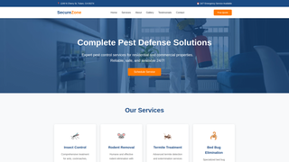 Thumbnail of securezonepestdefense.com
