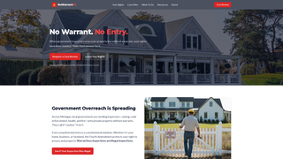 Thumbnail of nowarrant.com