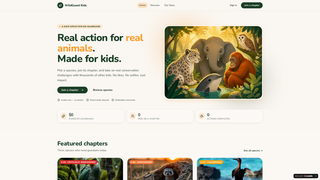 Screenshot of wildguardkids.org