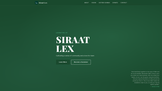 Screenshot of siraatlex.org
