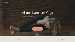 Thumbnail of allyoga.net