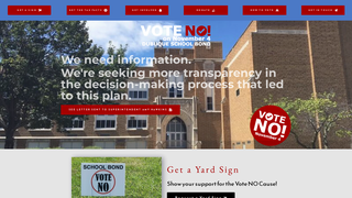 Thumbnail of votenodbq.com