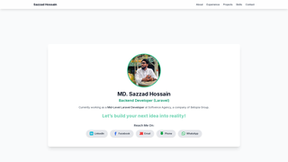Thumbnail of sazzaddevs.com