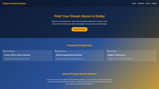 Thumbnail of futuredubaihomes.com