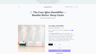 Thumbnail of cozyairco.com