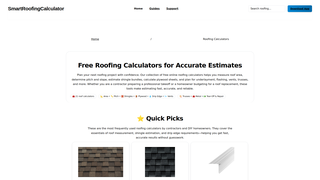 Thumbnail of smartroofingcalculator.com