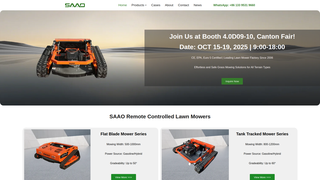Thumbnail of saaomower.com