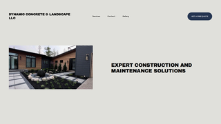 Thumbnail of dynamiclandscapeconcrete.com