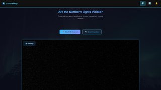 Thumbnail of auroramap.org