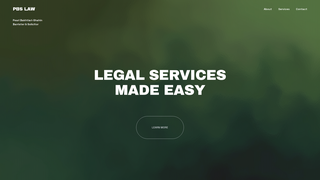 Screenshot of pbslawfirm.com