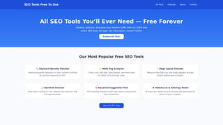 Thumbnail of seotoolsfreetouse.com