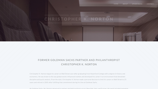 Thumbnail of aboutchristopherknorton.com