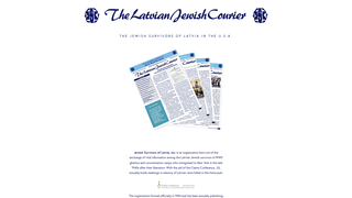 Thumbnail of thelatvianjewishcourier.com