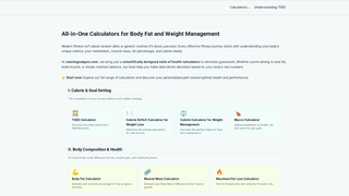 Thumbnail of caloriegoalguru.com