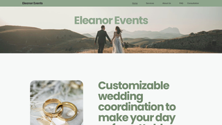 Thumbnail of eleanorevents.com
