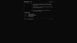 Thumbnail of ronshavit.com