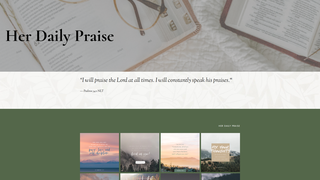 Thumbnail of herdailypraise.com