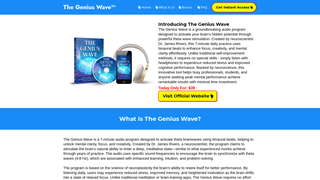 Thumbnail of thegeniuswave-wave.com