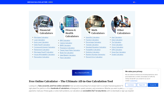 Thumbnail of megacalculator.org