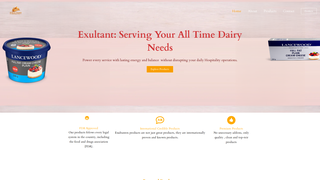 Screenshot of exultante.com