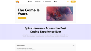 Thumbnail of spinsheaven.org